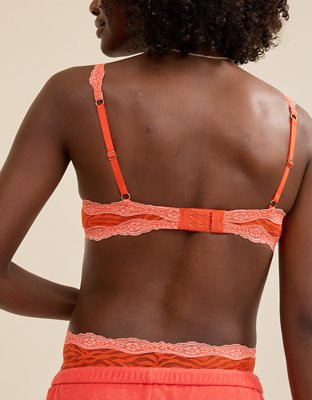 Show Off Zebra Lace Unlined Balconette Bra