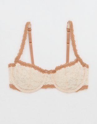 Show Off Vintage Lace Unlined Balconette Bra