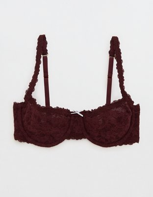 Show Off Vintage Lace Unlined Balconette Bra