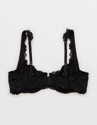 Show Off Dozen Roses Lace Unlined Bra