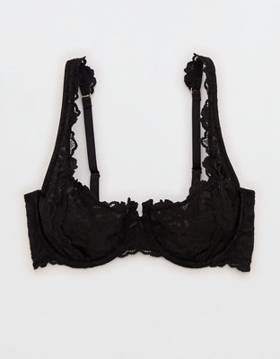 Show Off Dozen Roses Lace Unlined Bra