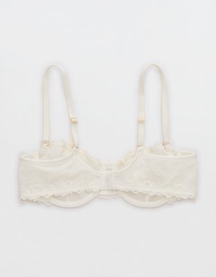 Show Off Frosted Floral Lace Unlined Balconette Bra