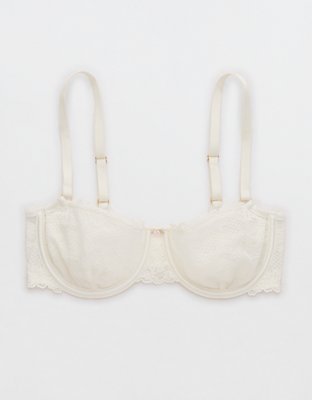 Show Off Frosted Floral Lace Unlined Balconette Bra