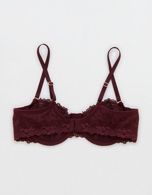 Show Off Frosted Floral Lace Unlined Balconette Bra