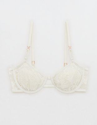 Aerie Real Power Wildflower Lace Unlined Bra