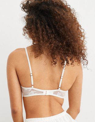 Aerie Real Power Wildflower Lace Unlined Bra