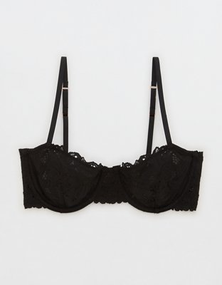 Aerie Real Power Beach Daze Lace Unlined Bra