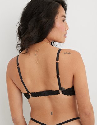 Aerie Real Power Beach Daze Lace Unlined Bra