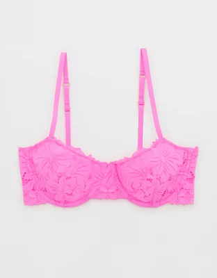 Aerie Real Power Beach Daze Lace Unlined Bra