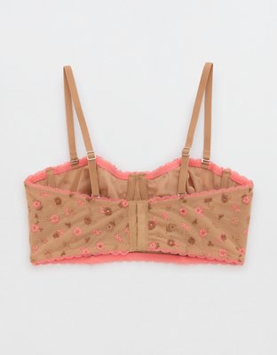 Show Off Embroidery Unlined Bra