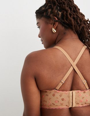 Show Off Embroidery Unlined Bra