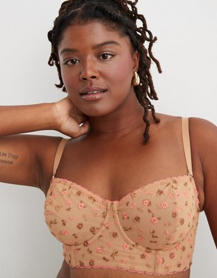 Show Off Bra Bordado sin Relleno