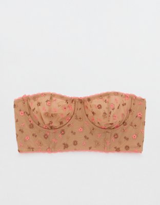 Show Off Embroidery Unlined Bra
