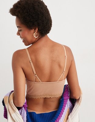 Soutien-gorge style corset non doublé côtelé douillet Plein la vue