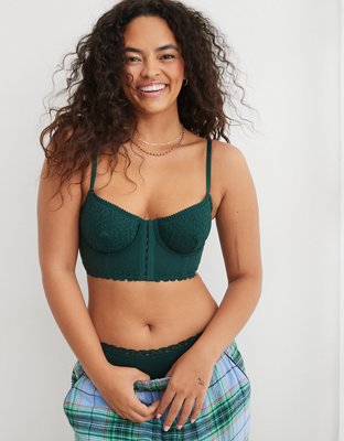 Show Off Cozy Rib Unlined Corset Bra