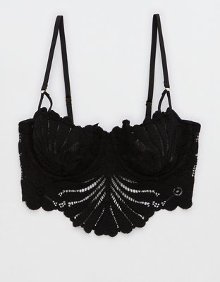 Aerie Limited Edition Juliet Sequin Balconette Bra - 34B Black Size 34 B -  $20 (60% Off Retail) - From Lindsay