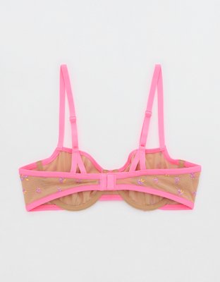 Бра Show Off, мягкая чашка, вышивка — Aerie — фото 4