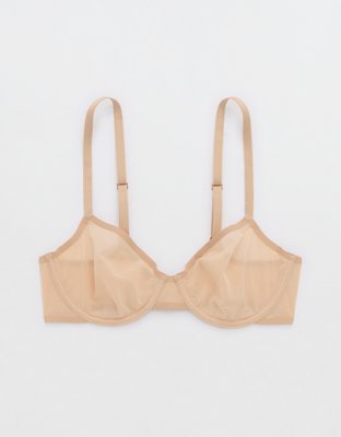 Sheer Mesh Unlined Bra