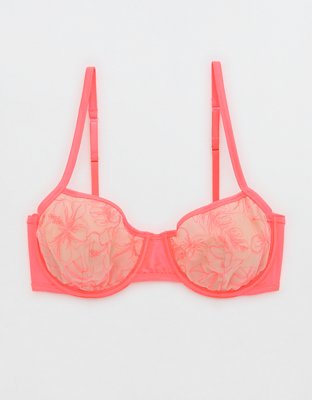Show Off Embroidery Unlined Bra