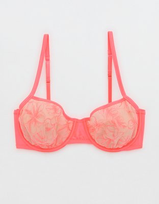 Show Off Embroidery Unlined Bra