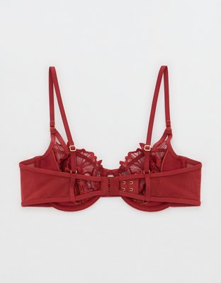 Soutien-gorge non doublé à broderie plein la vue