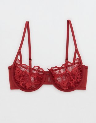 Show Off Embroidery Unlined Bra