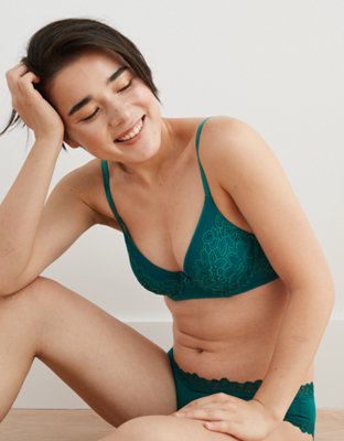 Aerie Real Power Plunge Unlined Bra