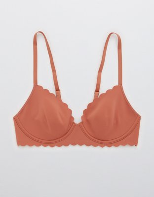 Aerie Real Power Poppy Lace Unlined Bra