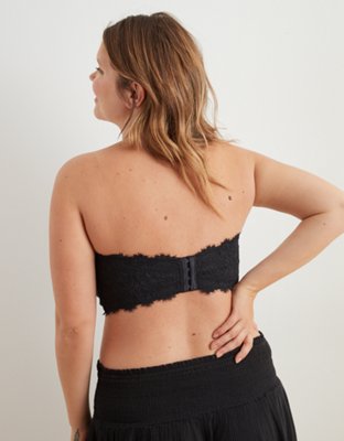 Aerie Eyelash Lace Bandeau Bra