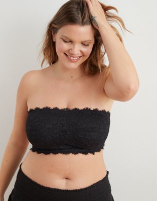 Aerie Eyelash Lace Bandeau Bra