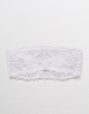 Aerie Eyelash Lace Bandeau Bra