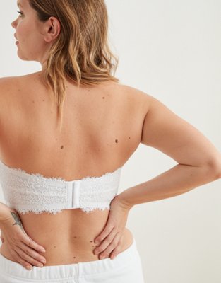 Aerie Eyelash Lace Bandeau Bra