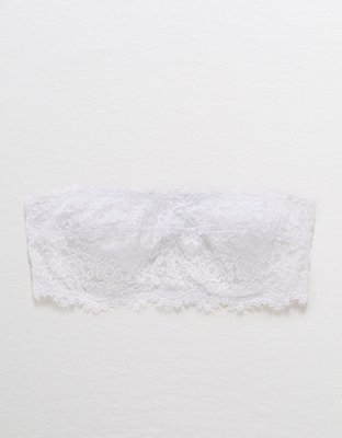 Aerie Eyelash Lace Bandeau Bra