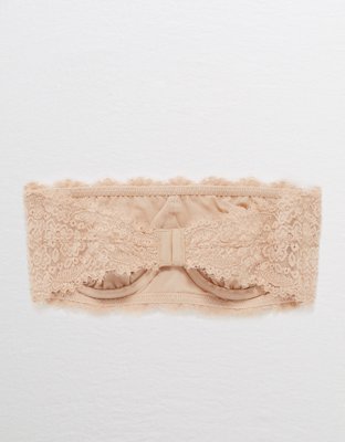 Aerie Eyelash Lace Bandeau Bra