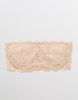 Aerie Eyelash Lace Bandeau Bra