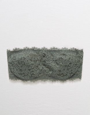 Aerie Eyelash Lace Bandeau Bra
