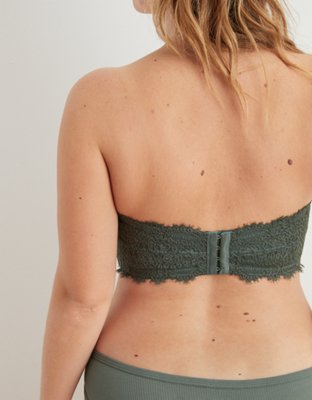 Aerie Eyelash Lace Bandeau Bra