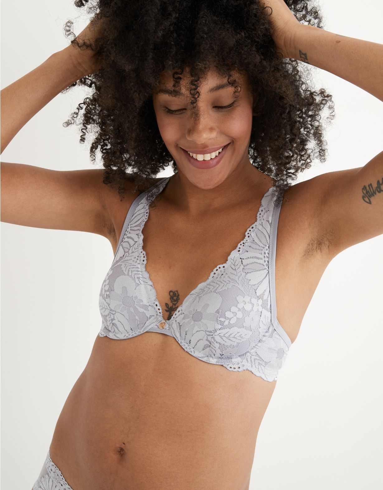 Aerie Real Power Plunge Unlined Bra