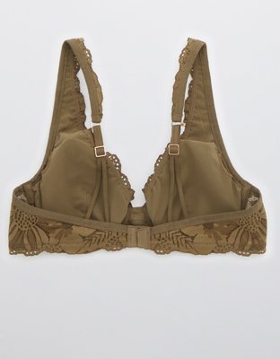 Aerie Real Power Plunge Unlined Bra