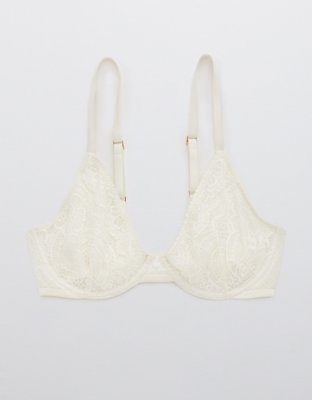 Aerie Real Power Slumber Party Lace Unlined Bra