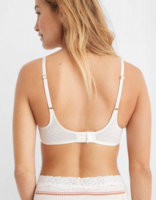 Aerie Real Power Slumber Party Lace Unlined Bra