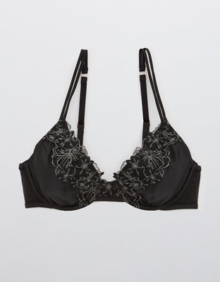 Aerie Real Power Wireless Push Up Paisley Lace Bra, Men's & Women's Jeans,  Clothes & Accessories