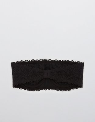 Aerie Real Power Firework Lace Unlined Bandeau Bra