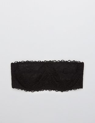 Aerie Real Power Firework Lace Unlined Bandeau Bra