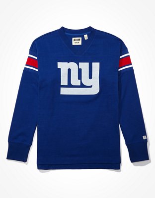 Nike Men's New York Giants Sideline Player Blue Long Sleeve T