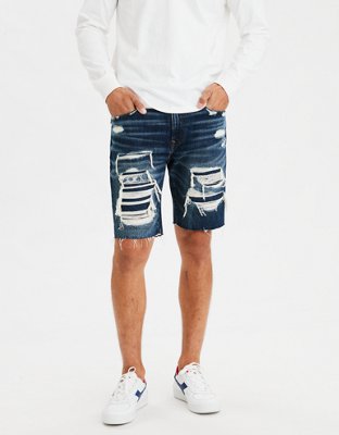 american eagle jean shorts mens
