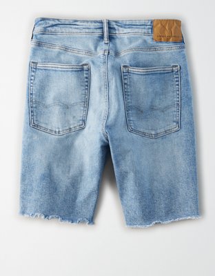 mens cut off jean shorts