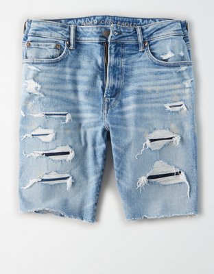 american eagle jean shorts mens