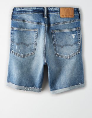 ripped blue jean shorts mens