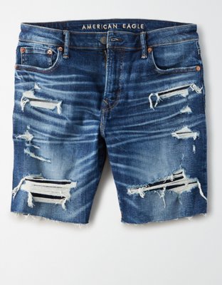 american eagle jeans shorts mens
